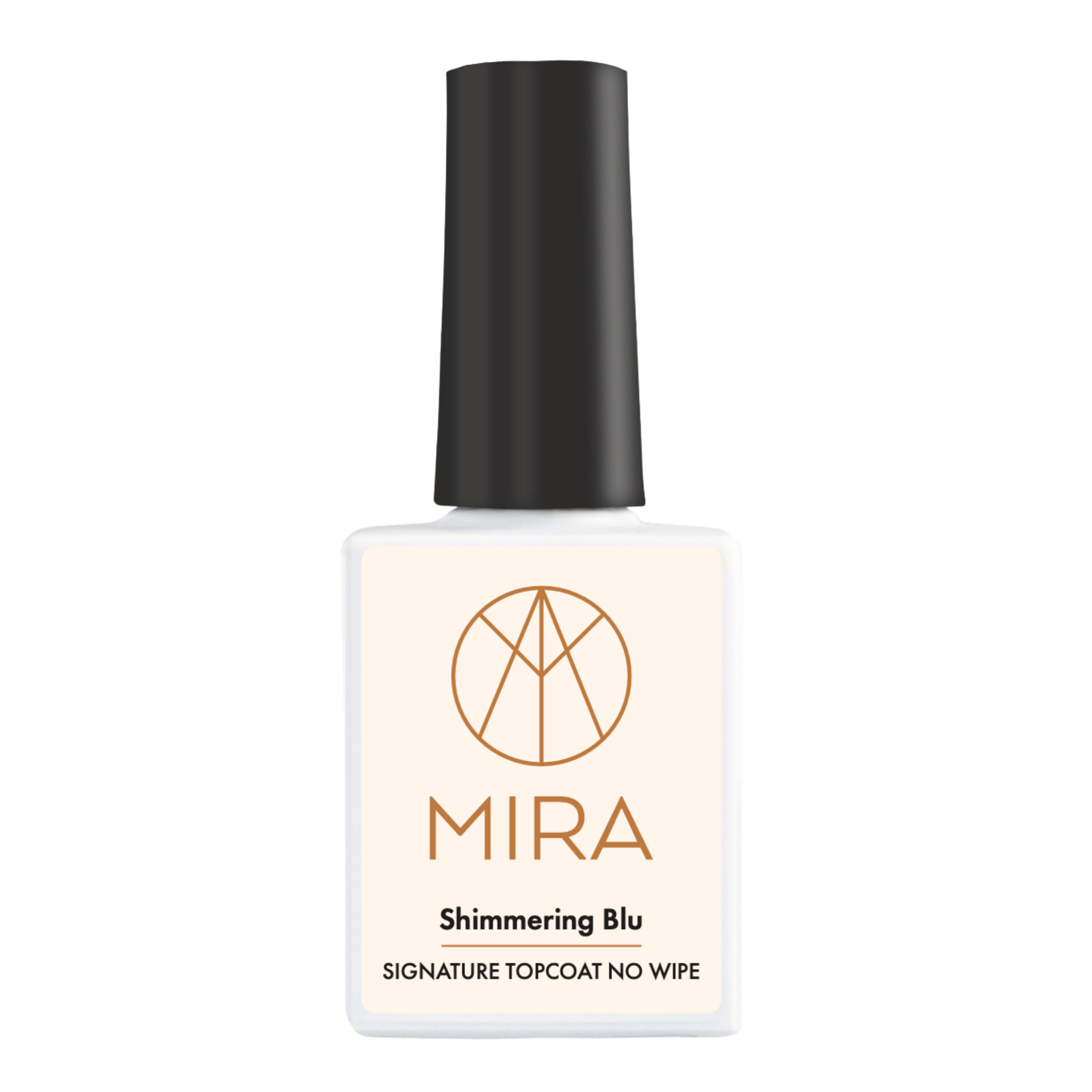 MIRA Signature Top Coat (no wipe) Shimmering Blu