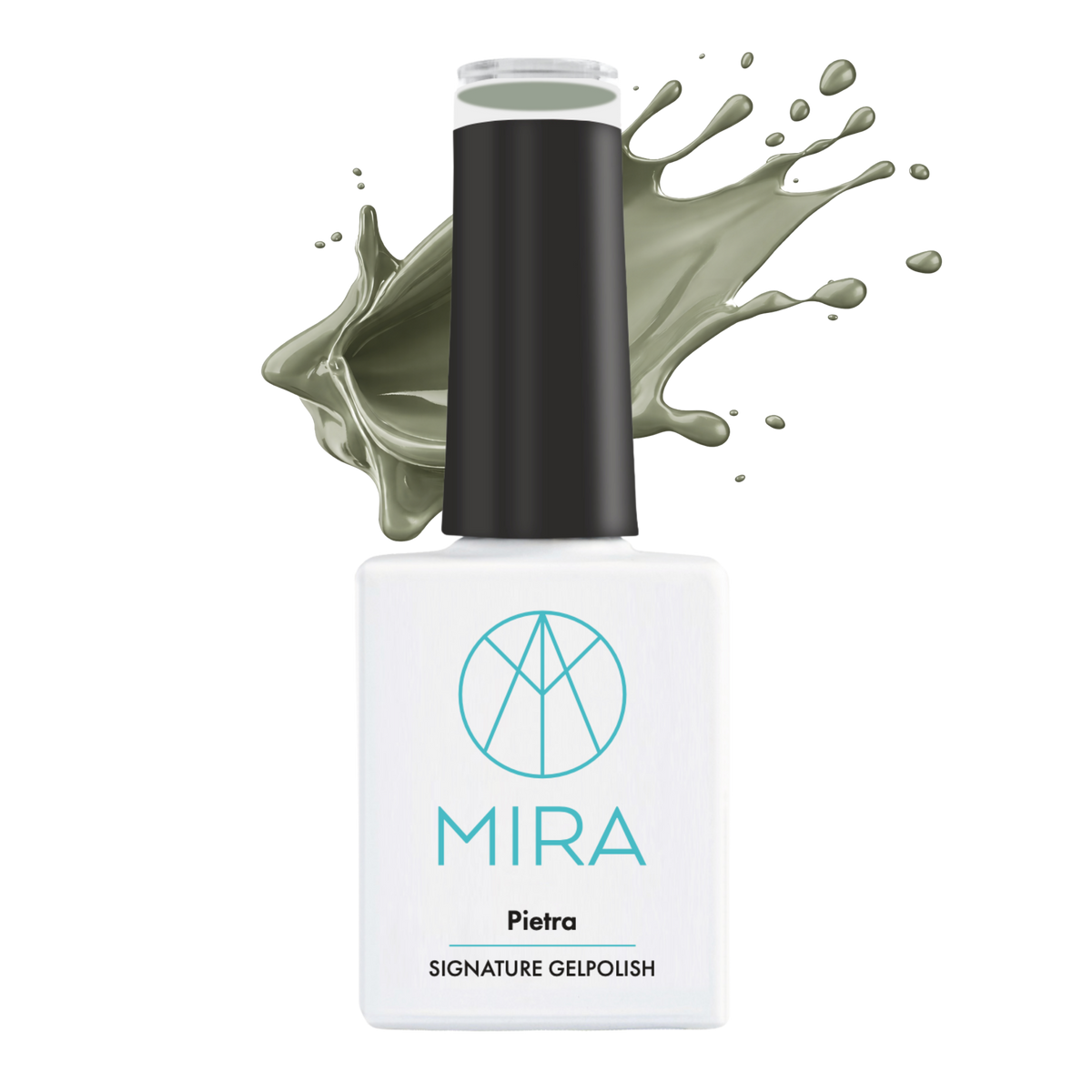 MIRA Gellak Pietra - olijfgroen 10 ml