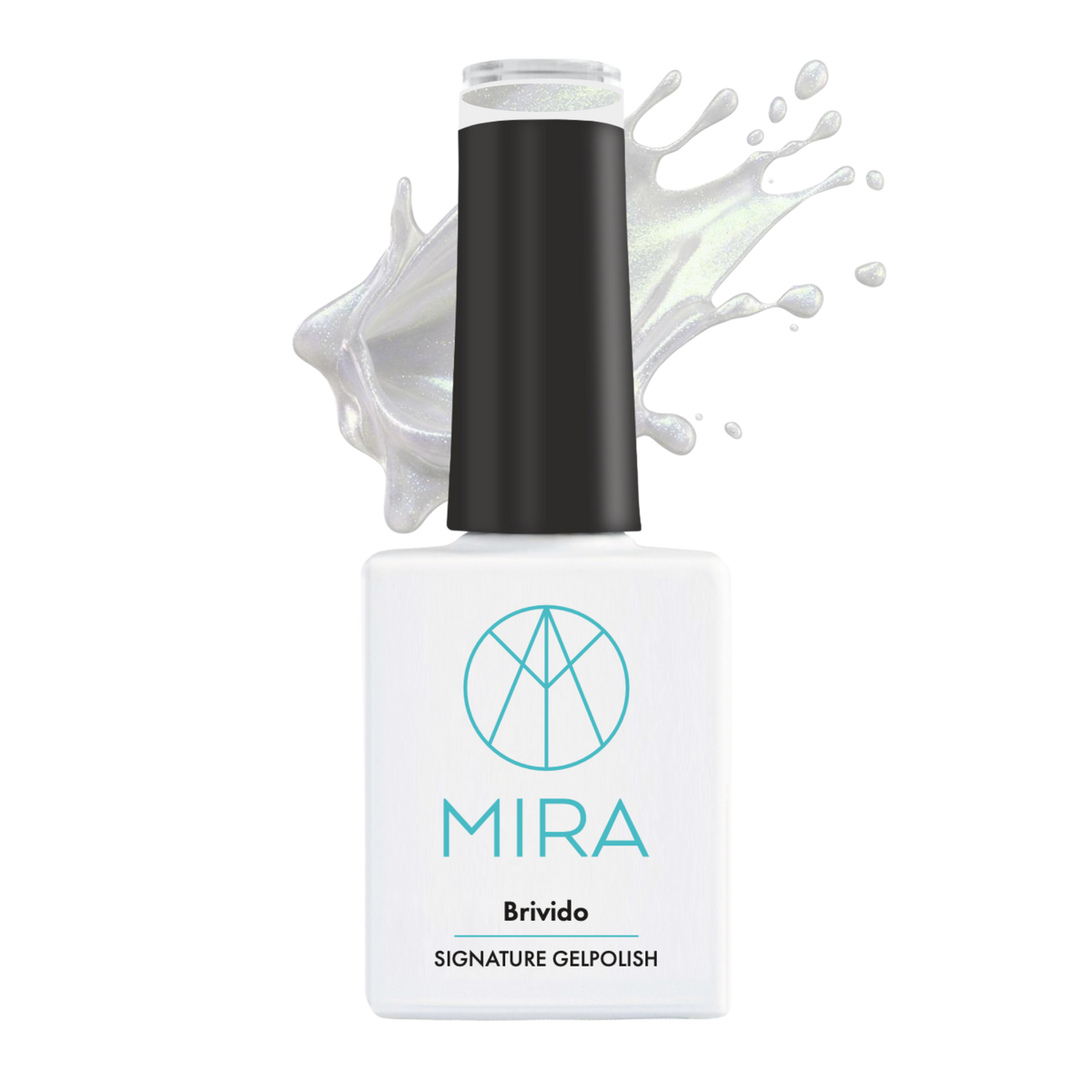 MIRA Gellak Brivido - transparant parelmoer wit 10 ml