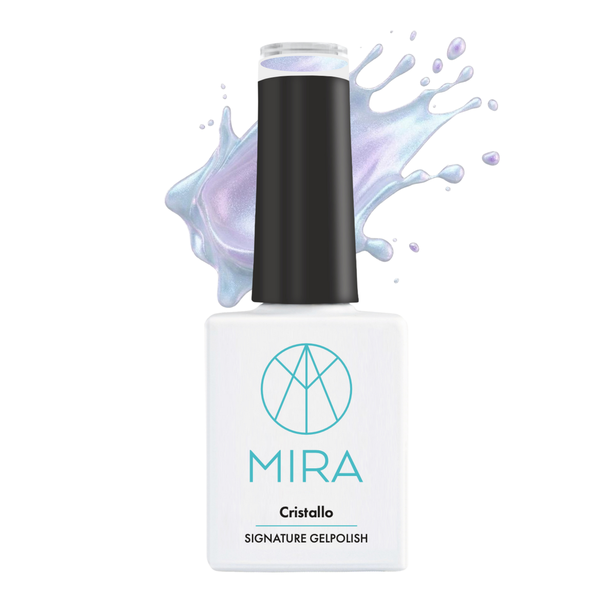 MIRA Gellak Cristallo - transparant zilver paars blauw 10 ml